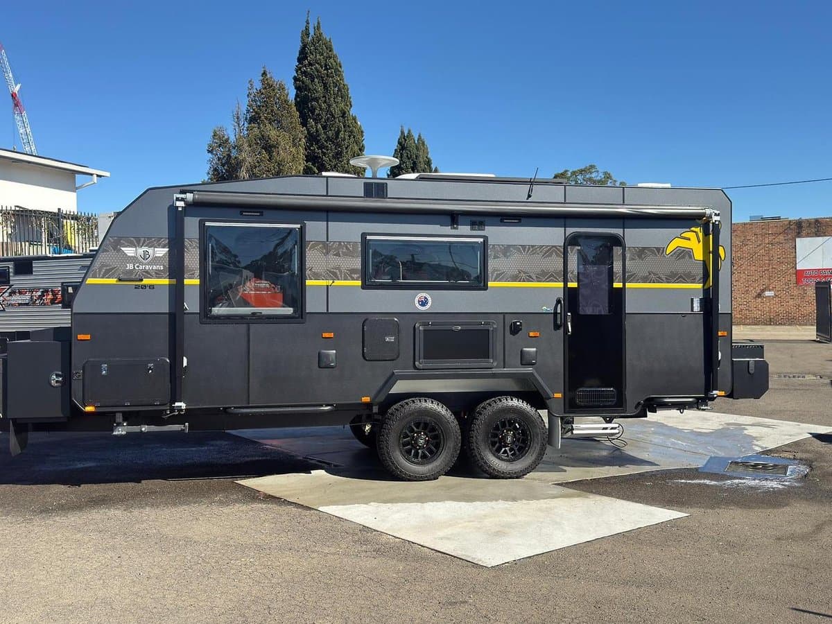 2025 JB Caravans Scorpion Sting 20 6 Rear Door Cafe 2025 JB Caravans Scorpion Sting 20'6 Rear Door Cafe for sale in Melbourne VIC