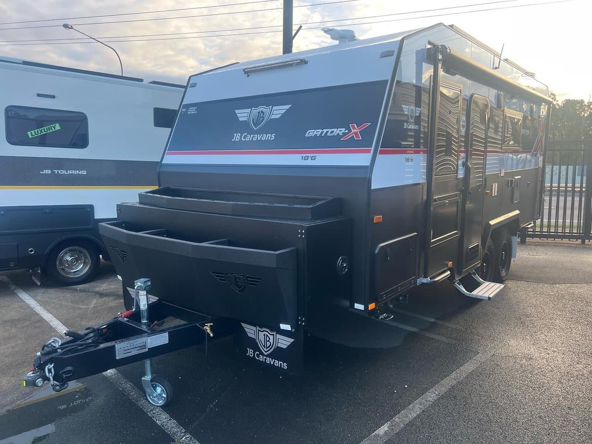 2026 JB Caravans Gator X 18 6 Front Door L Lounge 2026 JB Caravans Gator X 18'6 Front Door L Lounge for sale in Melbourne VIC