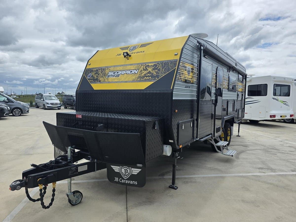 2024 JB Caravans Scorpion Sting 22 6 Fd Family 2024 JB Caravans Scorpion Sting 22'6 FD Family for sale in Melbourne VIC